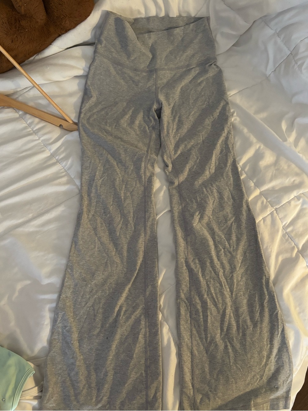 TNA Gray Flared Leggings